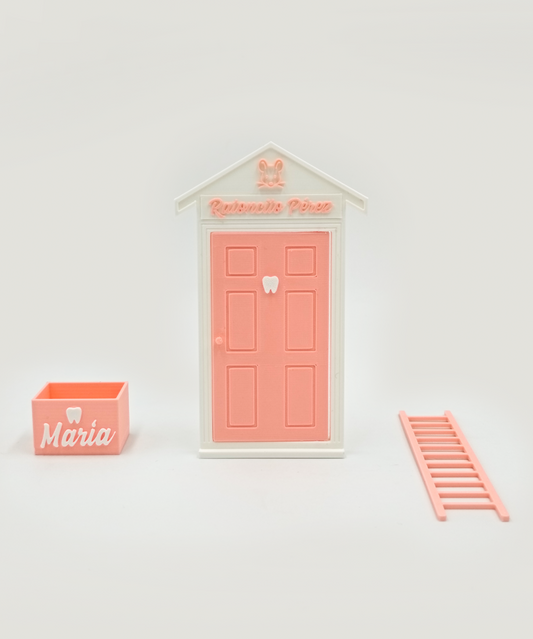 Puerta del Ratón Pérez impresa en 3D, decoración infantil con detalle mágico.