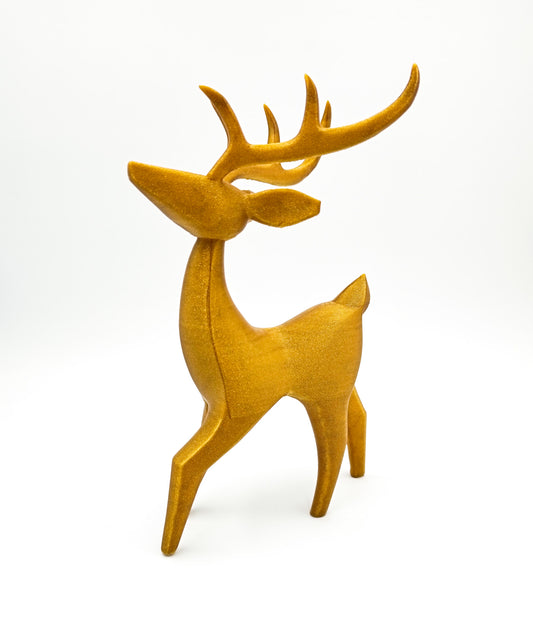 Reno Decorativo de Navidad – Rojo o Dorado Premium