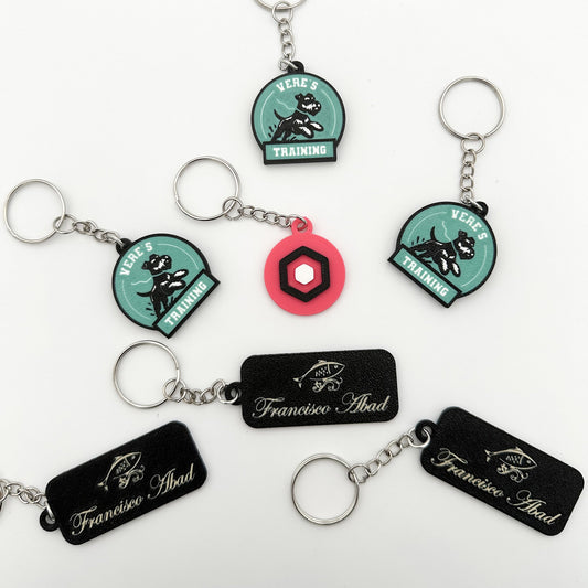 Llaveros 3D Personalizados - Moldea Estudio