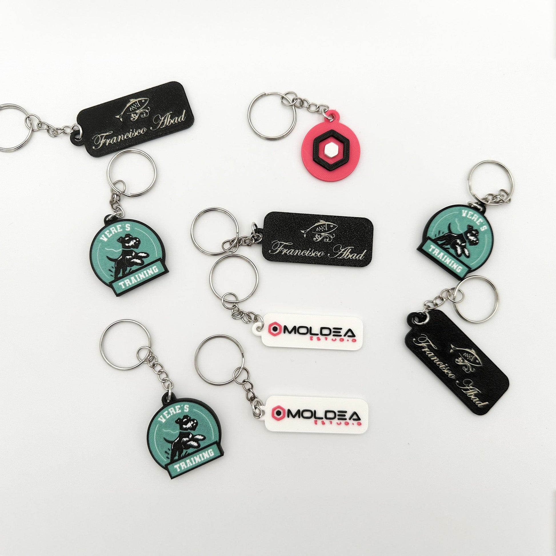 Llaveros 3D Personalizados - Moldea Estudio