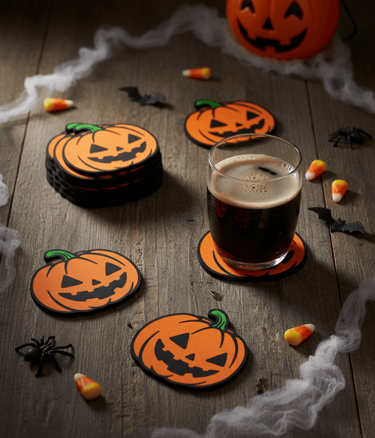 Set de Posavasos - Halloween - Moldea Estudio